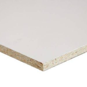 Moisture Resistant White Melamine 2400 x 1200 x 16mm Décor
