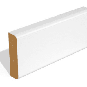 MDF Mouldings – White Primed Bull Nosed Architrave 5.4m