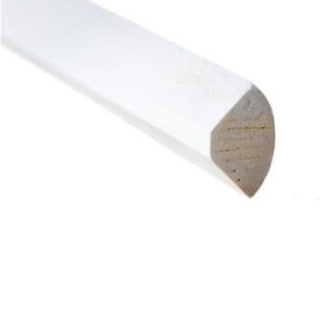 MDF Mouldings – White Primed Quad 5.4m
